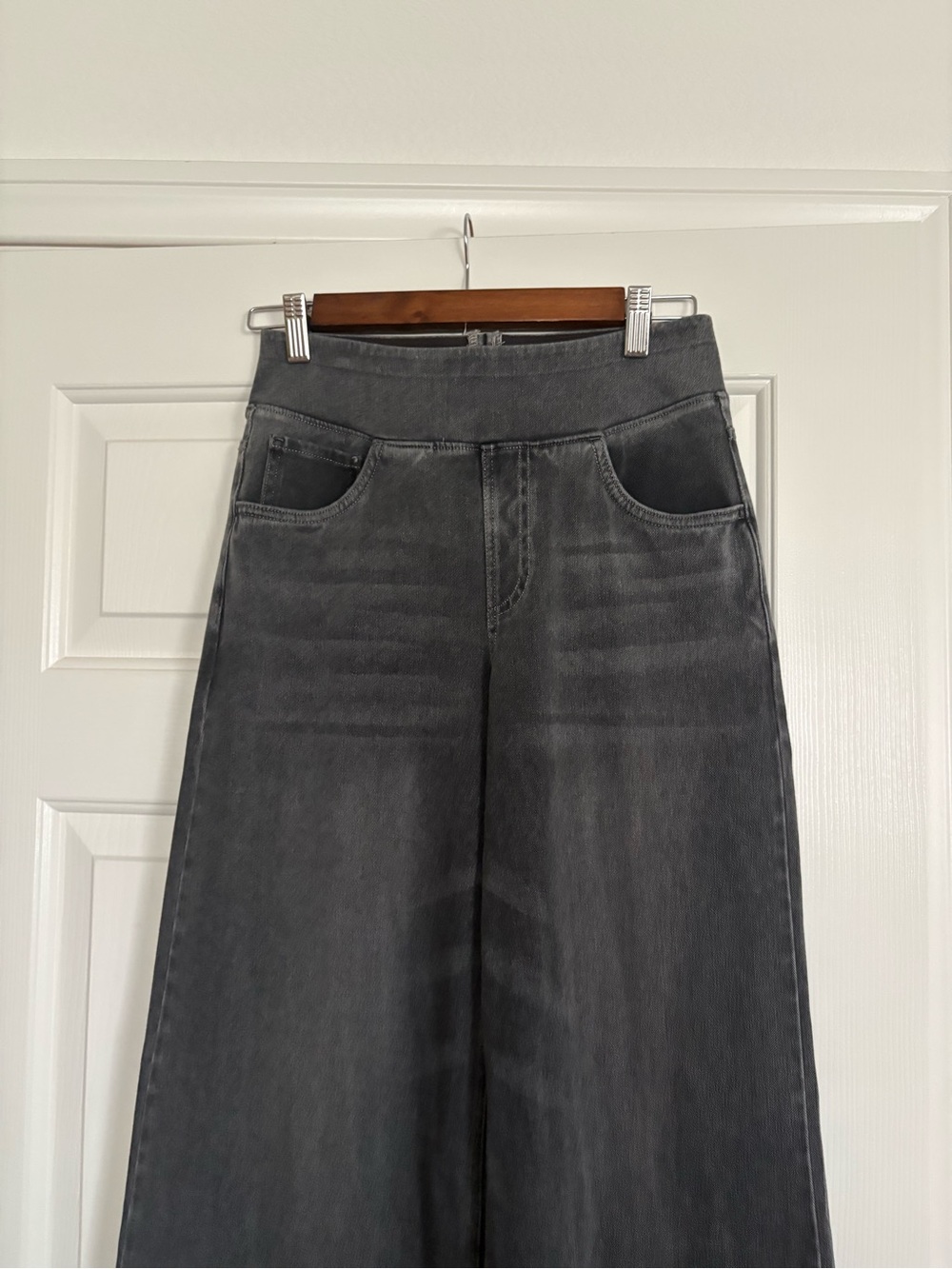 Halara Flex™ High Waisted Pockets Baggy Wide Leg Washed Casual Jeans✨NWOT Sz SP - Picture 5 of 10
